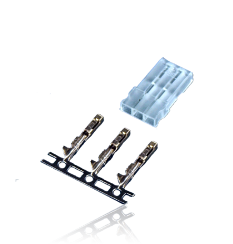 JR servo connector, male pin for crimping, 10 pieces EurekaRC.no